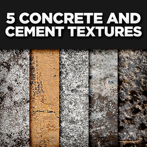 5 Concrete and Cement Textures