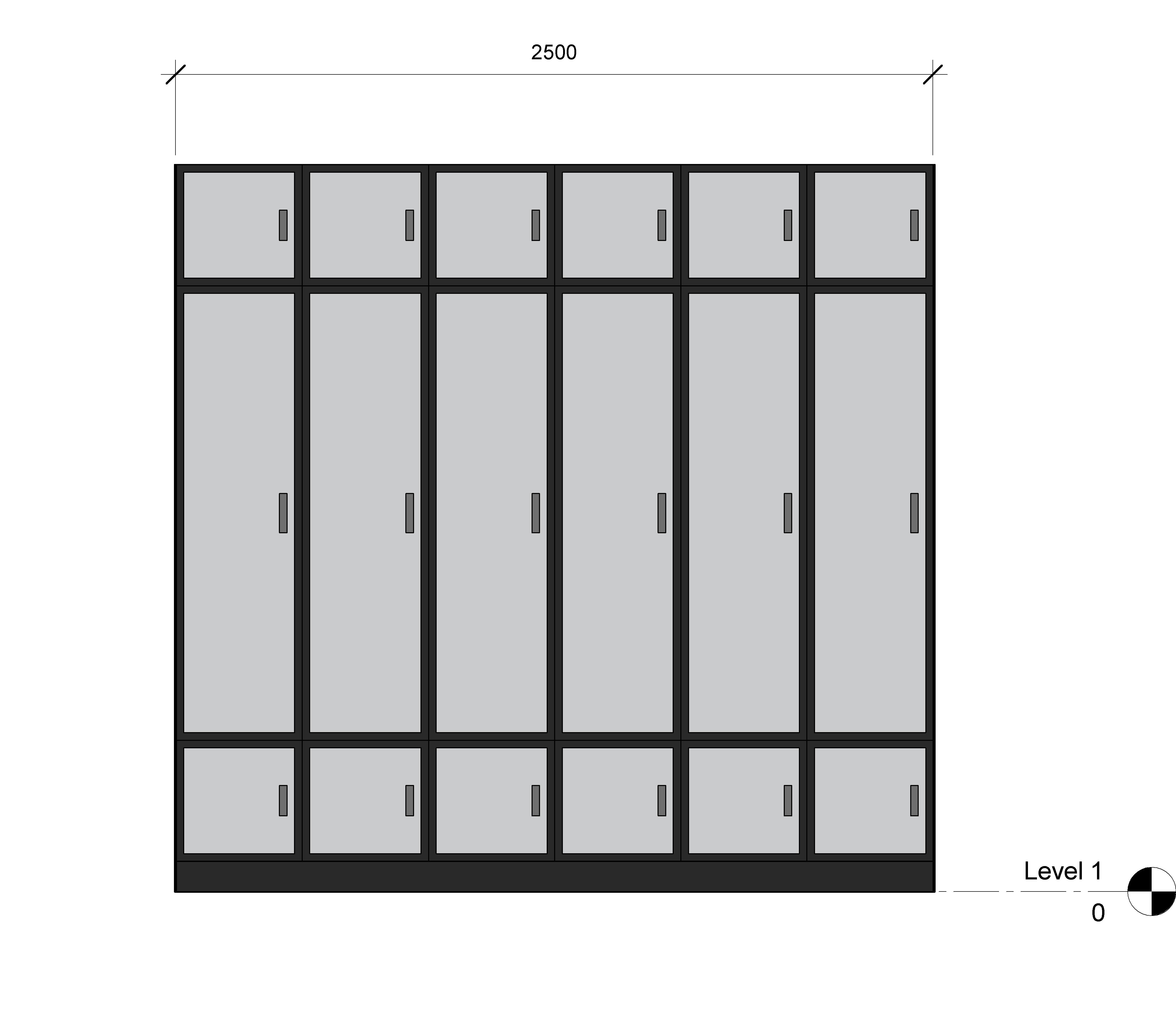 Building Revit Family standard closet