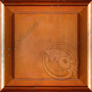 square wooden panel