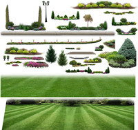 Landscape Elevation Components 01