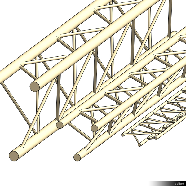 Building Revit Family Truss Tri Triangular