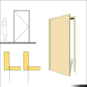 Door Swing Single 00220se
