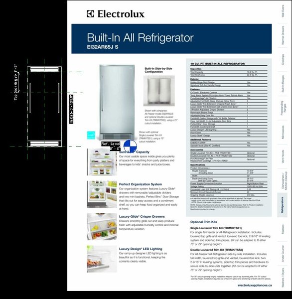 Building Revit Family fridge refrigerator kitchen