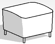 Ikea Flippan Footstool