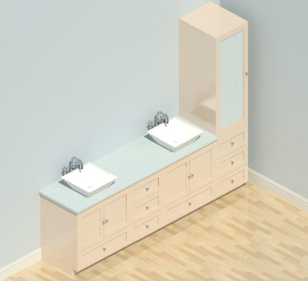 bathroom sink revit family