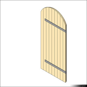 Door Leaf Arc Leged 00259se