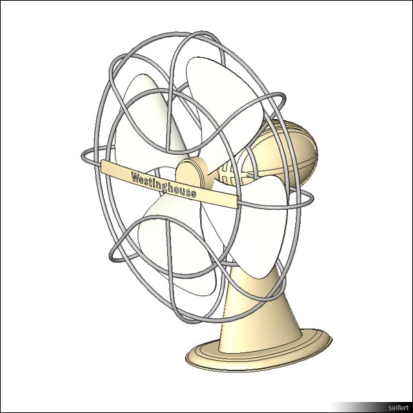 Building Revit Family fan table ventilation