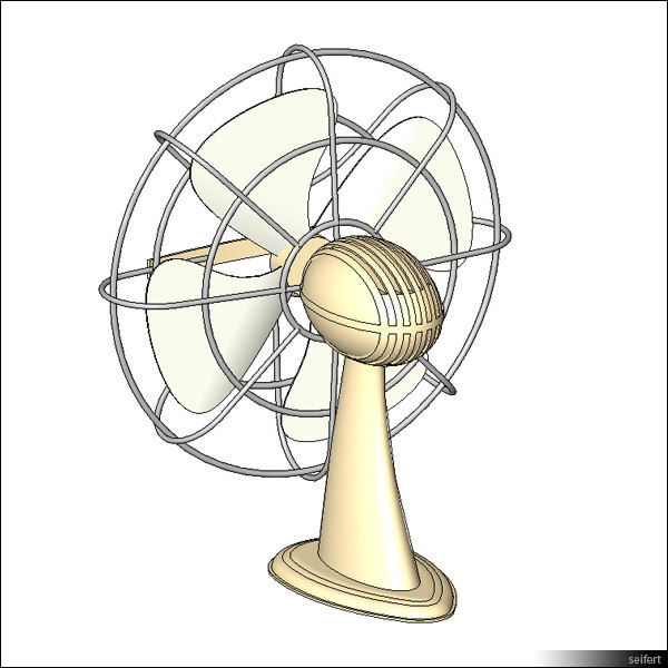 Building Revit Family fan table ventilation
