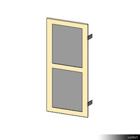 Building Revit Family shutter louver window