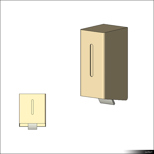 Building Revit Family Soap Dispenser Wall