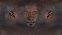 Black Man Facial Texture