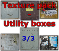 Electric utility boxes - texture pack  - 3/3