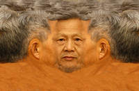 Old Oriental Man Face texture