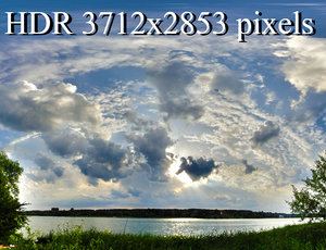 Sky hdr 3D Texture