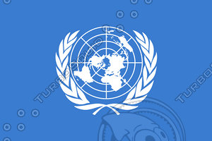 United Nations texture Flag