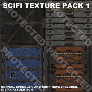 Scifi Texture Pack 1