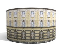 Tilable texture of old house