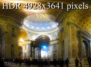 Vatican 3d Texture hdr