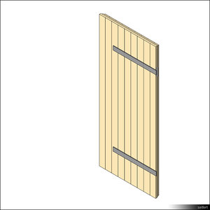Door Leaf Ledged 00261se