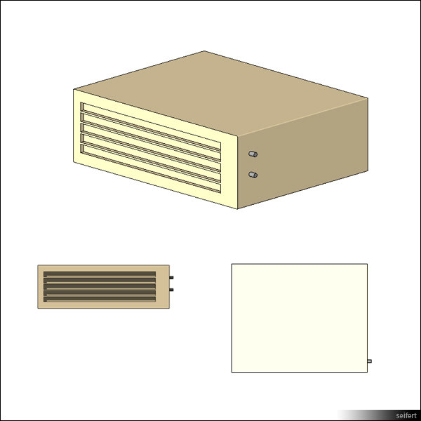 Building Revit Family Air Condition Split