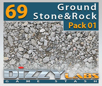DLGND Ground Stone & Rock Pack 01