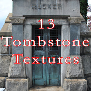 13 Old Tombstone Textures