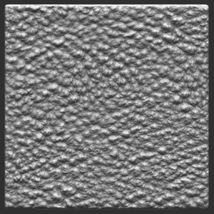 Leather coat dark large grain ZBrush Alpha