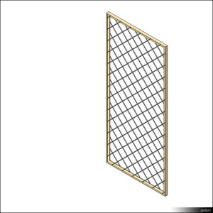Door Leaf Grille 00264se