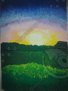 paysage paint