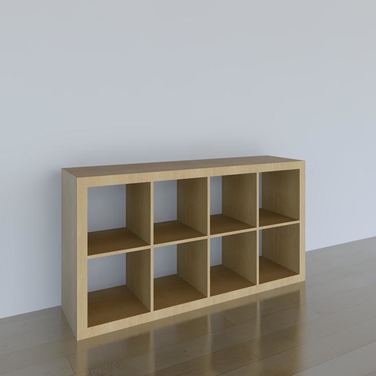 Building Revit Family Ikea Expedit Bookshelf