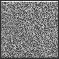 Leather scrap soft blue ZBrush Alpha