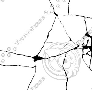 stone crack bump map