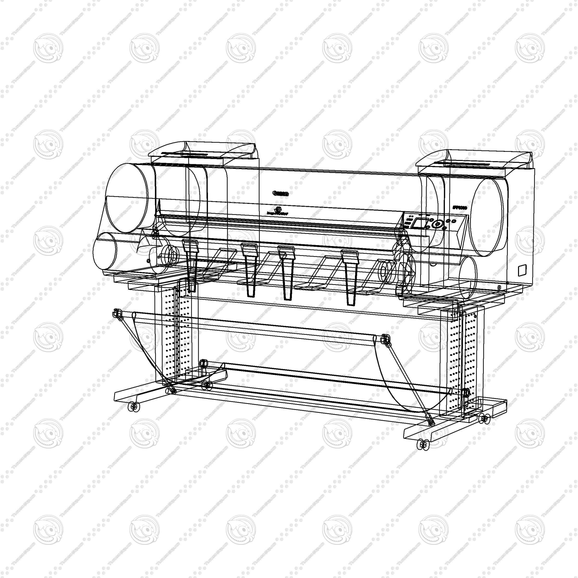 Building Revit Family Plotter canon iPF8300