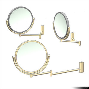 Makeup Mirror Wall Mount 01213se