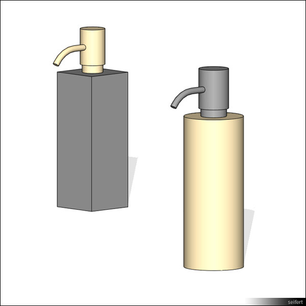 Building Revit Family soap dispenser liquid