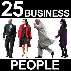 25 Business People Textures - v4