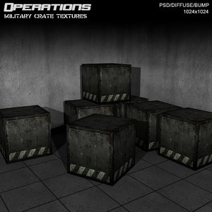 Military Crate Textures