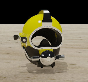 Modern Diving Helmet