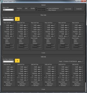 Kitchen Cabinet Creator