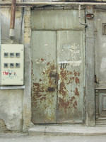 metal door