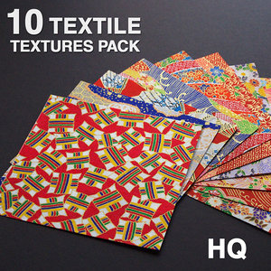 10 Textile Textures Pack