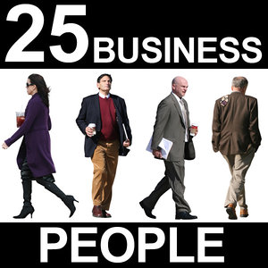 25 Business People Textures - Vol. 1