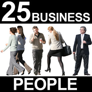 25 Business People Textures - Vol. 2