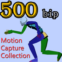 500 Motion Capture Collection BIP