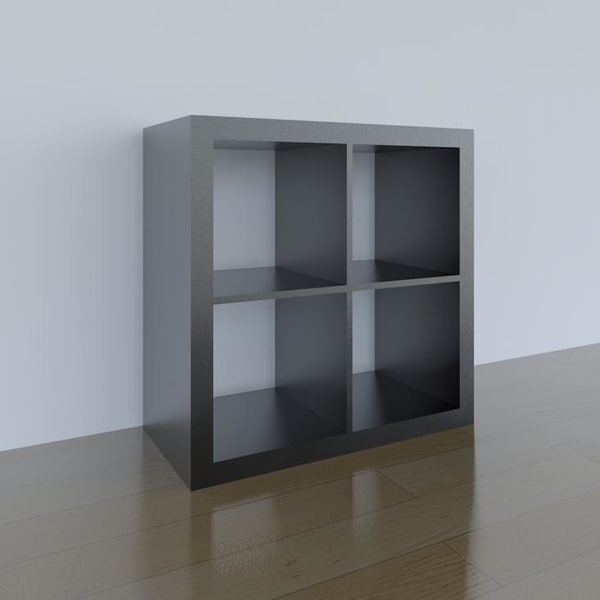 Building Revit Family Ikea Expedit Bookshelf