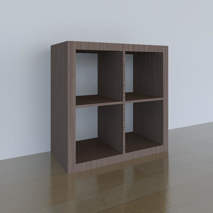Building Revit Family Ikea Expedit Bookshelf
