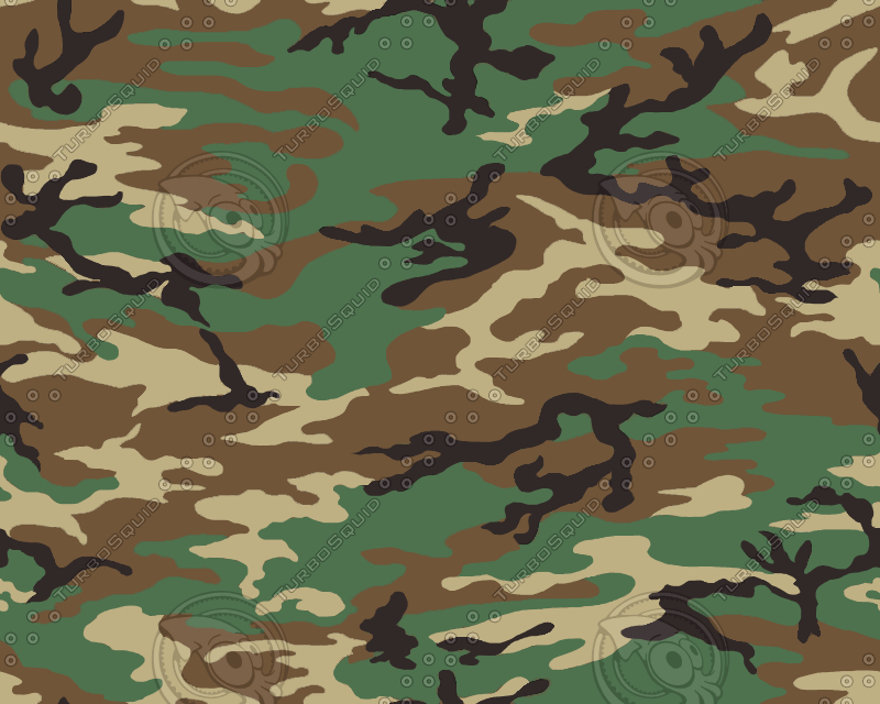 Texture Png Camo Woodland Pattern