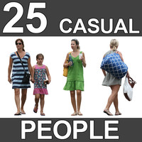 25 Casual People Textures - V4
