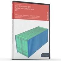 CONTENEDOR ISO 6m CAD