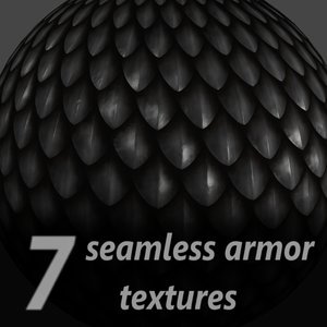 7 seamless armor textures